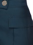 Detail View - Click To Enlarge - ROKSANDA - 'Hasani' high waist suiting culottes