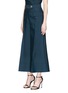 Front View - Click To Enlarge - ROKSANDA - 'Hasani' high waist suiting culottes