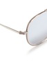 Detail View - Click To Enlarge - STEPHANE + CHRISTIAN - 'H.906' aviator metal mirror sunglasses