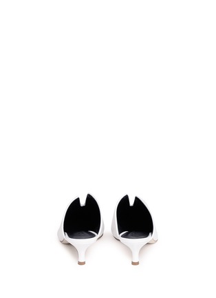 Back View - Click To Enlarge - TIBI - 'Dana' leather mules