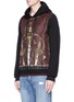 Front View - Click To Enlarge - - - Sword graphic print hoodie