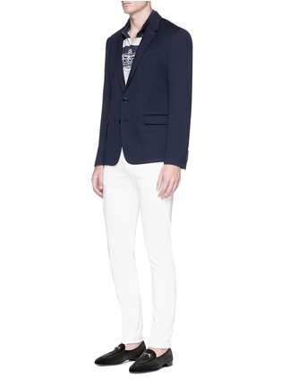 Figure View - Click To Enlarge - - - Slim fit soft blazer