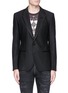 Main View - Click To Enlarge - - - Bee embroidered hopsack blazer