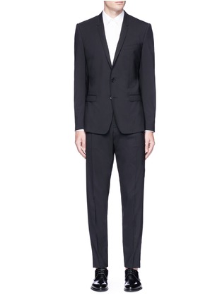 Main View - Click To Enlarge - - - 'Gold' slim fit virgin wool suit