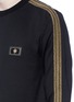 Detail View - Click To Enlarge - - - Metallic stripe outseam sweatshirt