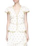 Main View - Click To Enlarge - MARC JACOBS - Rose fil coupé flutter sleeve blouse