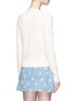 Back View - Click To Enlarge - MARC JACOBS - Bow embellished wool cardigan