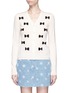 Main View - Click To Enlarge - MARC JACOBS - Bow embellished wool cardigan