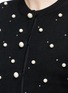 Detail View - Click To Enlarge - MARC JACOBS - Glass pearl and stud embellished cardigan