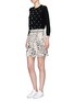 Figure View - Click To Enlarge - MARC JACOBS - Glass pearl and stud embellished cardigan