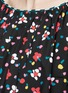 Detail View - Click To Enlarge - MARC JACOBS - Painted flower print cotton peasant blouse