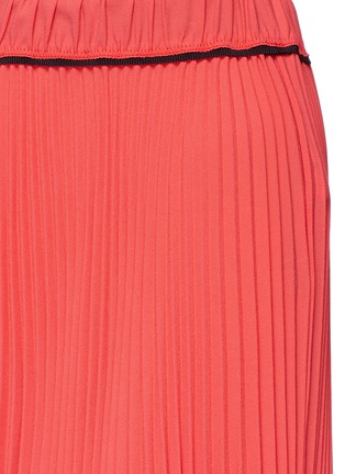 Detail View - Click To Enlarge - MARC JACOBS - Pleated crepe de Chine midi skirt