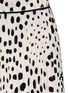 Detail View - Click To Enlarge - MARC JACOBS - Spot print pleated crepe de Chine skirt