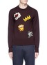 Main View - Click To Enlarge - - - Assorted crown patch sweater