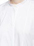 Detail View - Click To Enlarge - CHLOÉ - Button side split cotton voile blouse