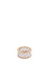 Main View - Click To Enlarge - BUCCELLATI - 'Ramage Eternelle' diamond 18k gold cutout vine ring