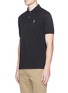 Front View - Click To Enlarge - PAUL SMITH - Monkey embroidered polo shirt