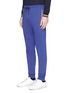 Front View - Click To Enlarge - PAUL SMITH - Contrast zip sweatpants