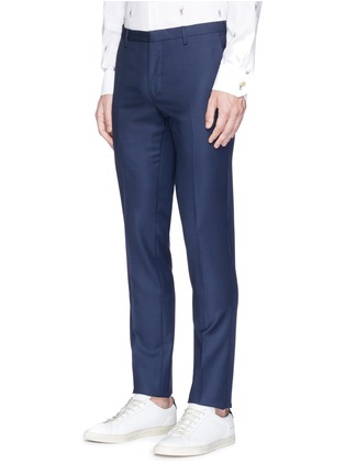 Front View - Click To Enlarge - PAUL SMITH - Check plaid wool pants