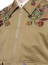 Detail View - Click To Enlarge - PAUL SMITH - Floral embroidered cotton-linen coach jacket