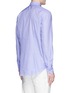Back View - Click To Enlarge - PAUL SMITH - Charm button woven cotton shirt