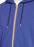 Detail View - Click To Enlarge - PAUL SMITH - Contrast stripe zip hoodie