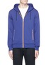 Main View - Click To Enlarge - PAUL SMITH - Contrast stripe zip hoodie