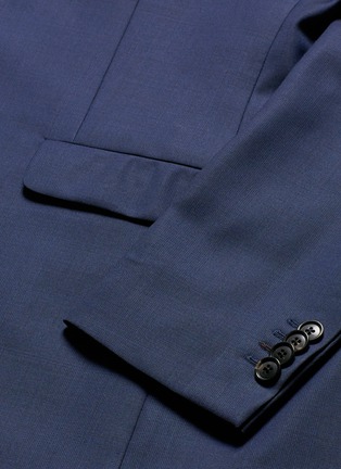 Detail View - Click To Enlarge - PAUL SMITH - 'Kensington' wool hopsack soft blazer