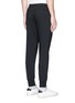 Back View - Click To Enlarge - PAUL SMITH - Zip cuff wool jogging pants