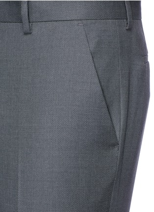Detail View - Click To Enlarge - PAUL SMITH - Dot jacquard wool twill pants