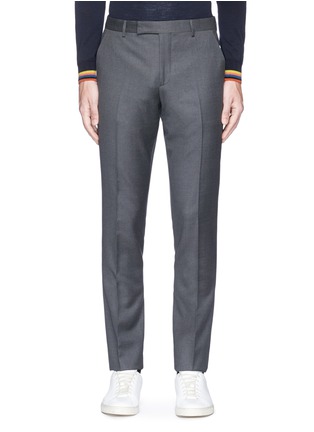 Main View - Click To Enlarge - PAUL SMITH - Dot jacquard wool twill pants