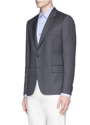 Front View - Click To Enlarge - PAUL SMITH - 'Soho' wool dot jacquard blazer