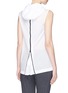 Back View - Click To Enlarge - NIKE - 'Tech Hypermesh' ripstop sleeveless hoodie