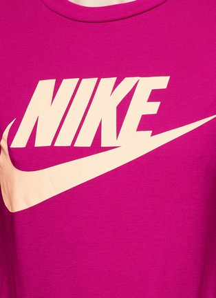 Detail View - Click To Enlarge - NIKE - 'Essential' logo print T-shirt