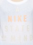 Detail View - Click To Enlarge - NIKE - 'A NIKE STATE OF MIND' print T-shirt