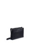 Detail View - Click To Enlarge - MICHAEL KORS - 'Adele' double zip leather crossbody bag