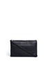 Main View - Click To Enlarge - MICHAEL KORS - 'Adele' double zip leather crossbody bag
