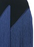 Detail View - Click To Enlarge - STELLA MCCARTNEY - 'Veronica' colourblock layered fringe cady midi skirt