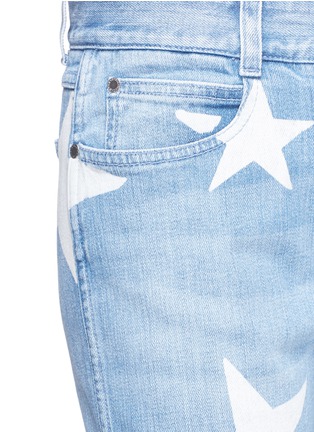 Detail View - Click To Enlarge - STELLA MCCARTNEY - Star print jeans