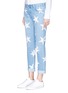 Front View - Click To Enlarge - STELLA MCCARTNEY - Star print jeans