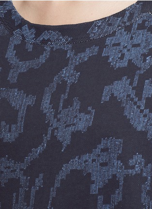 Detail View - Click To Enlarge - RAG & BONE - 'Max' abstract print cotton sweater