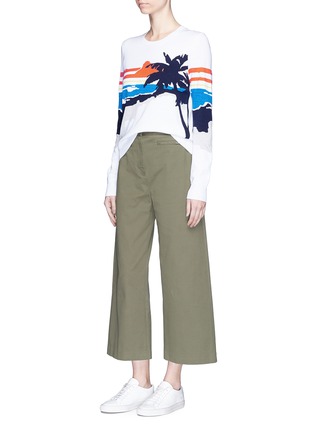 Figure View - Click To Enlarge - RAG & BONE - 'Nicki' vacation graphic intarsia knit sweater