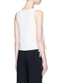 Back View - Click To Enlarge - RAG & BONE - 'Eliza' side lace-up top