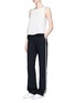 Figure View - Click To Enlarge - RAG & BONE - 'Eliza' side lace-up top