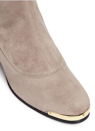 Detail View - Click To Enlarge - 73426 - 'Nicky' suede sock boots