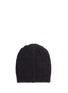 Figure View - Click To Enlarge - ISABEL MARANT - 'Drewitt' cable knit beanie