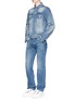 Figure View - Click To Enlarge - BALENCIAGA - Straight leg jeans
