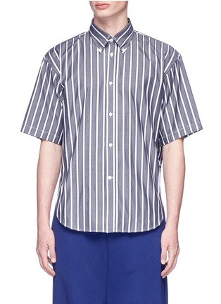 Main View - Click To Enlarge - BALENCIAGA - Stripe boxy fit shirt