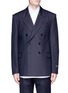 Main View - Click To Enlarge - BALENCIAGA - Virgin wool herringbone blazer