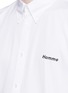 Detail View - Click To Enlarge - BALENCIAGA - 'Homme' embroidered short sleeve shirt